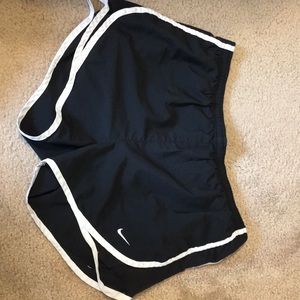 Black nike women’s dri-fit shorts